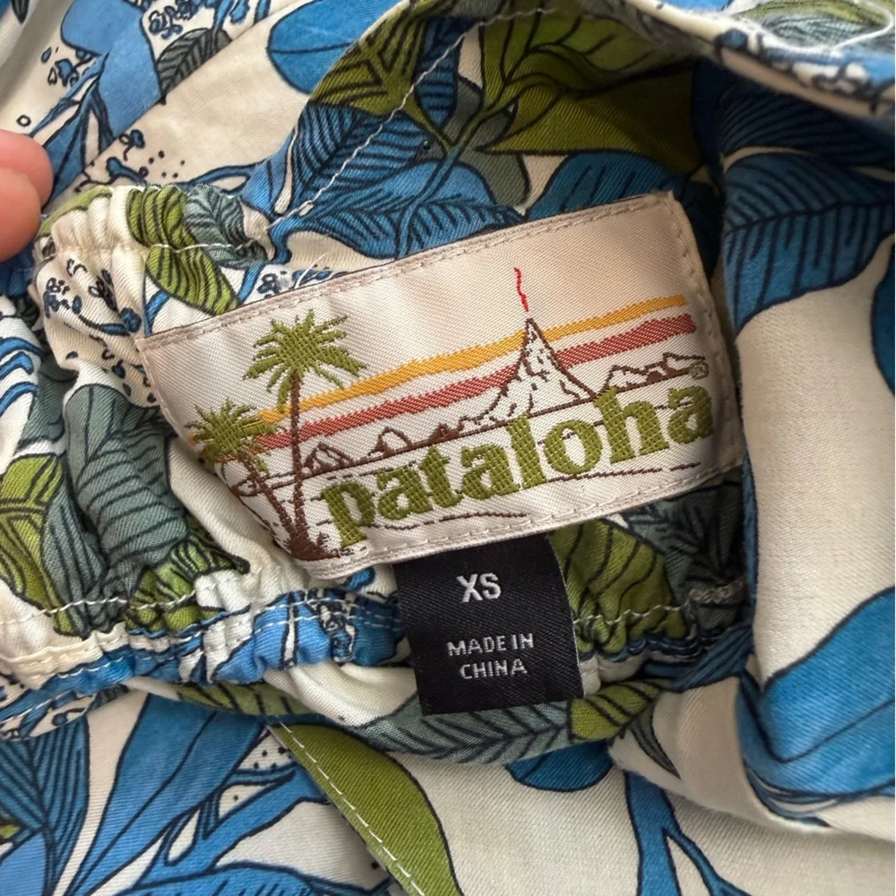 Pataloha Strappy Dress Hevea Branches Warm White XS - Picture 5 of 10